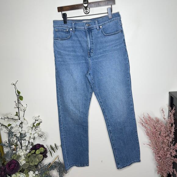 MADEWELL The '90s Straight Jean Rondell Wash Sz 31 {KK50} - Picture 4 of 8